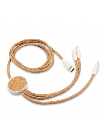 Korkowy kabel do ładowania...
