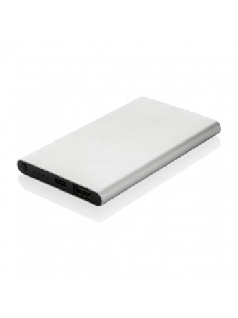 Power bank 4000 mAh z aluminium z recyklingu