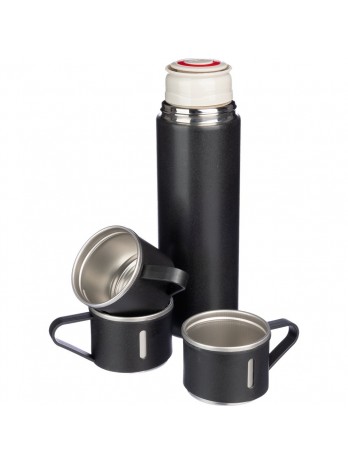 Termos 420 ml, trzy kubki 150 ml