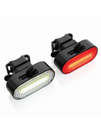 Zestaw lampek do rowera Lumino