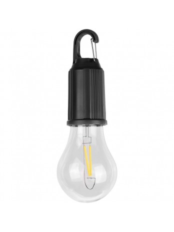 Wisząca lampka "żarówka", karabińczyk