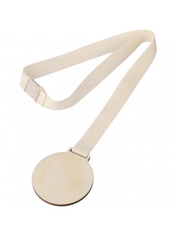 Drewniany medal