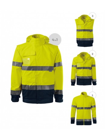 Kurtka unisex HV Guard 4 in 1